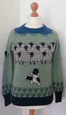 Vintage 80s Womens Wool Jumper
