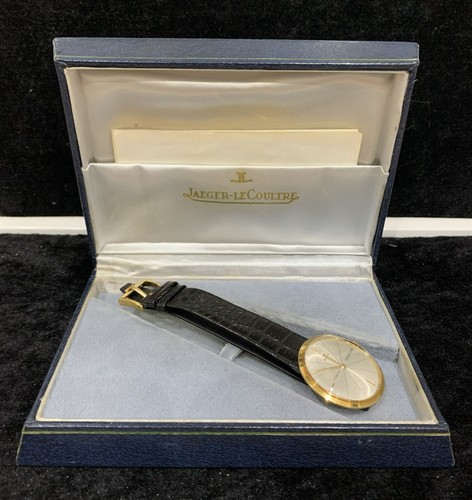 18ct yellow gold case - , jaeger