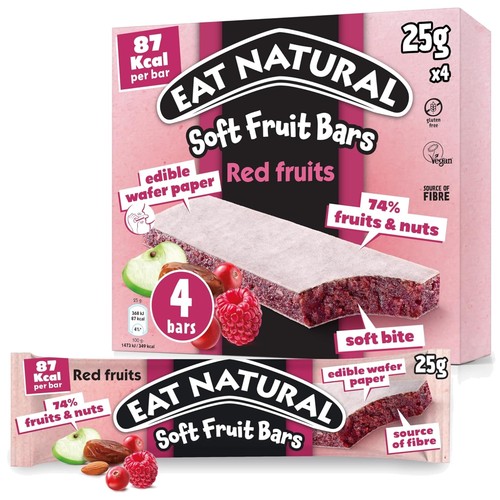 Soft and delicious fruit bars - and,