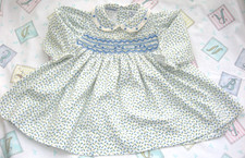 Ditsy Floral Smocked Baby