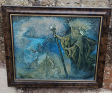 Wizard Merlin Dufex Foil Art