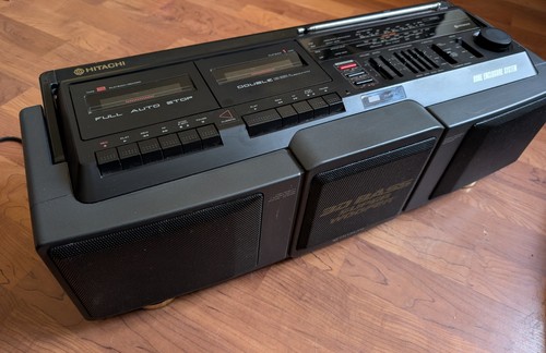 Hitachi trk 3d50e boombox - trk,