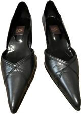 Vicki Beth Gunmetal Grey Court Shoe EU 37.5 UK 4.5