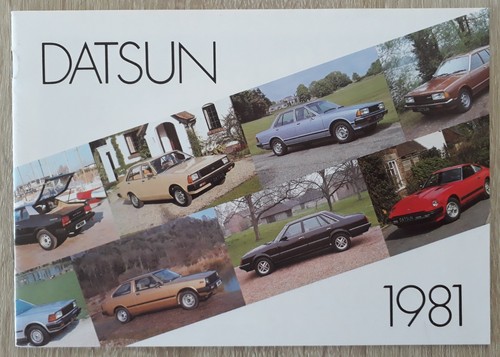 Datsun range brochure 1981 - range,