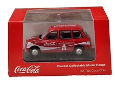 Oxford 76TX4008 TX4008 CC 1/76 OO Scale TX4 London Taxi Cab Coca Cola