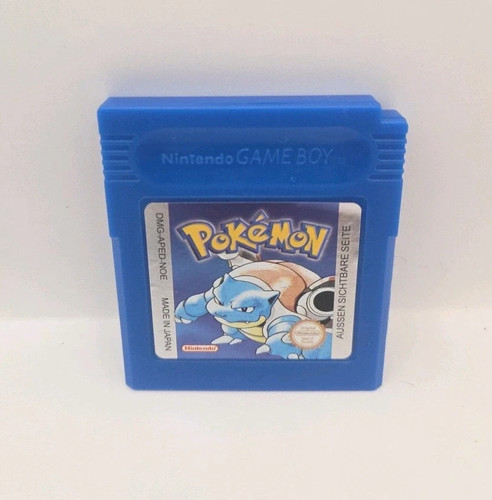 Pokémon blue version game - blue, (game