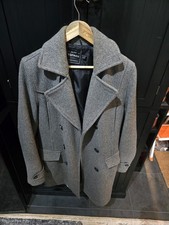 Top Man Long Grey Coat