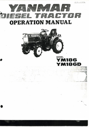 Yanmar diesel tractor - yanmar,