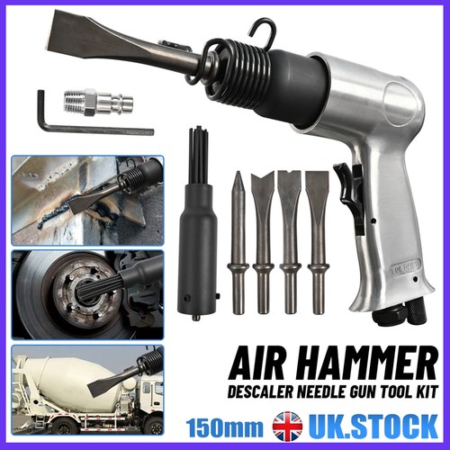 Air hammer 4pc chisel - 4pc, 1pc