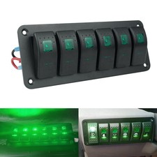 6 Gang Toggle Switch Panel