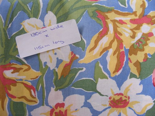 15m floral cotton - 1.15m,