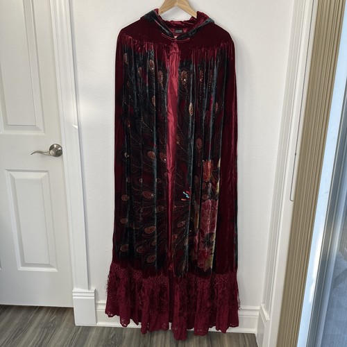 Cloak opera cape - cape, peacock