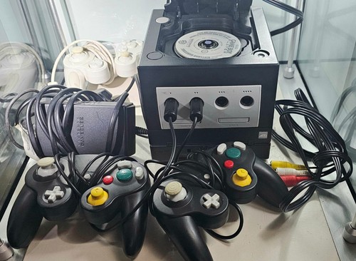 Gamecube console black with - console,