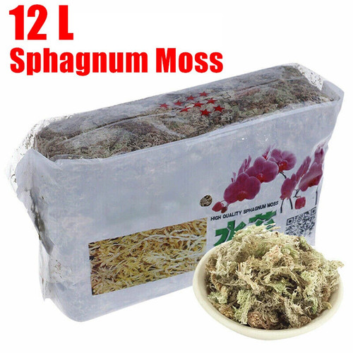 12l dried sphagnum moss - 6l/12l,