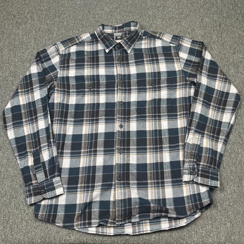 Uniqlo shirt mens medium - mens, blue