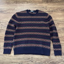 Polo Ralph Lauren Sweater XL Fair Isle Vintage Lambswool Shetland Nordic Pattern