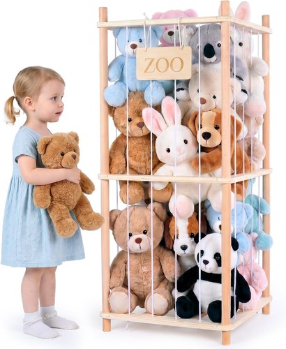 Wooden soft toy - wooden,