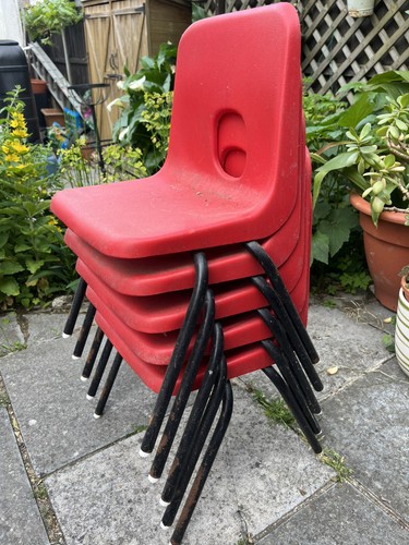 Vintage red classroom - red,