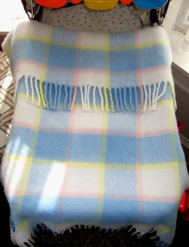 Mothercare pram rug vintage - mothercare,
