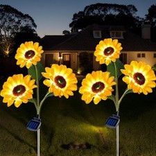 Upgraded Solar Sunflower