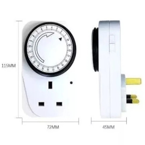 Hour electric mains plug in - hour,