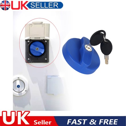 Water inlet filler - cap, locking