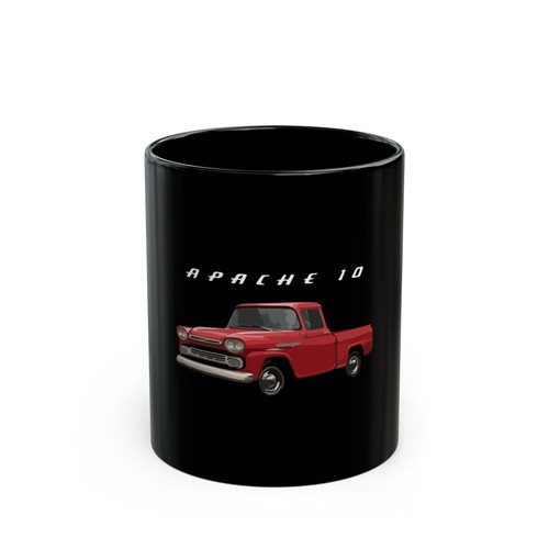 1960 chevy apache mug - apache,