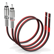 RCA Plug to Speaker Wire