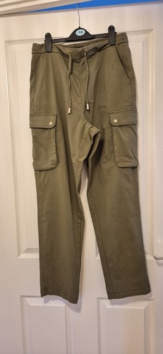 Khaki green ladies cargo - khaki,