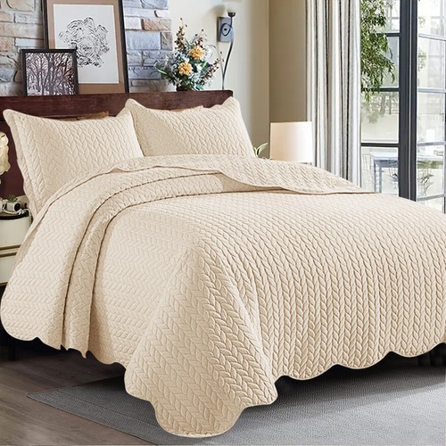 Quilted bedspread throw - quilted,