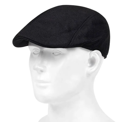 Men flat cap washed newsboy - cap,