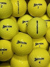 12 Yellow Srixon Soft Feel