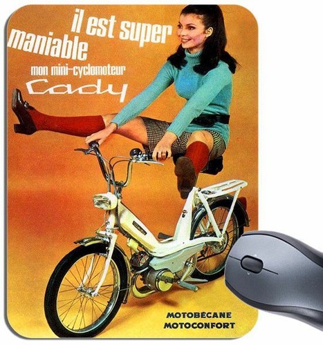 Vintage motobecane cady advert - vintage,