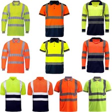 Hi Viz Vis Polo T-Shirt High