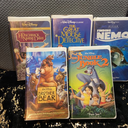 Lot walt disney vhs - walt,