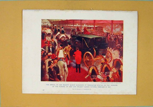 Original old antique print - antique,