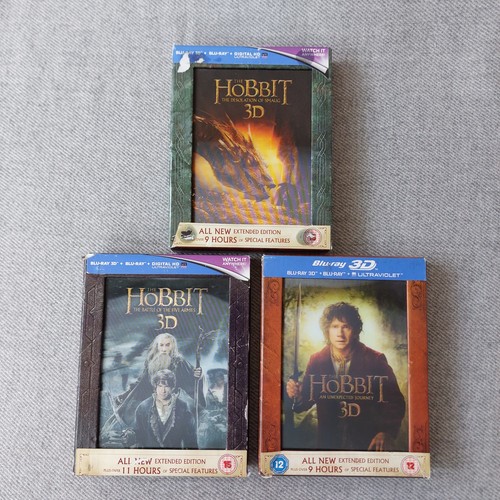 The hobbit trilogy blu - hobbit, dvd