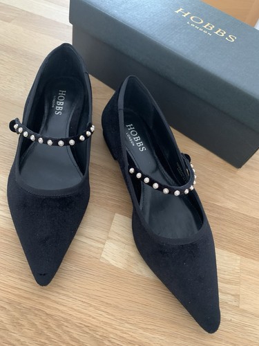 Hobbs size flat black - size, 5