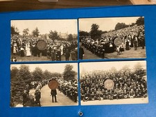 RPPC X 4 Unlocated Unknown  Poss PORTSMOUTH ALDERSHOT OR LONDON ACS ARMBANDS