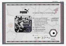 Puma Rudolf Dassler 1997 Herzogenaurach Tchibo Adidas Armin Hary Kering 2500 DM