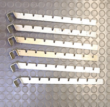 Job Lot 26 Market Stall Clothes Rail Arms – 20 Round Bar + 6 Waterfall Hangers