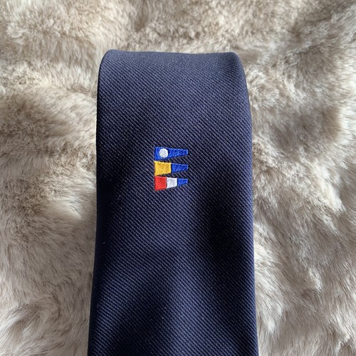 Vintage nautical flag tie - flag,
