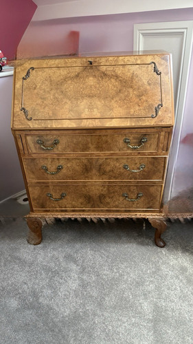 Antique brown wood - ,