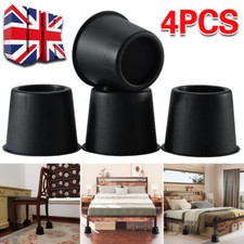 4X Bed Risers Armchair Furniture Table Desk Blocks Elephant Feet Chair Raisers