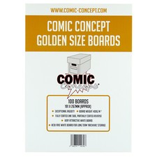 Comic Concept Acid Free Comic Backing Boards -- GOLDEN Age Size -- Great Value!!
