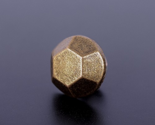 50pc10mm antique brass hexagon - antique,