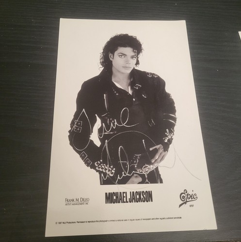 Michael jackson signed bad - jackson,