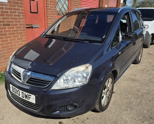 2010 vauxhall zafira 7cdti - b, 1.7cdti