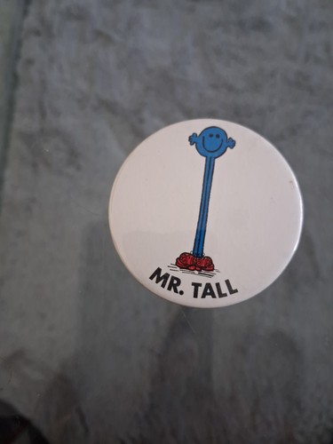 Men tall pin - mr, badge