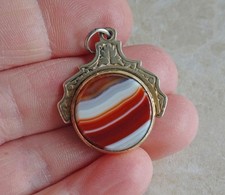 VICTORIAN SWIVEL FOB CHARM for